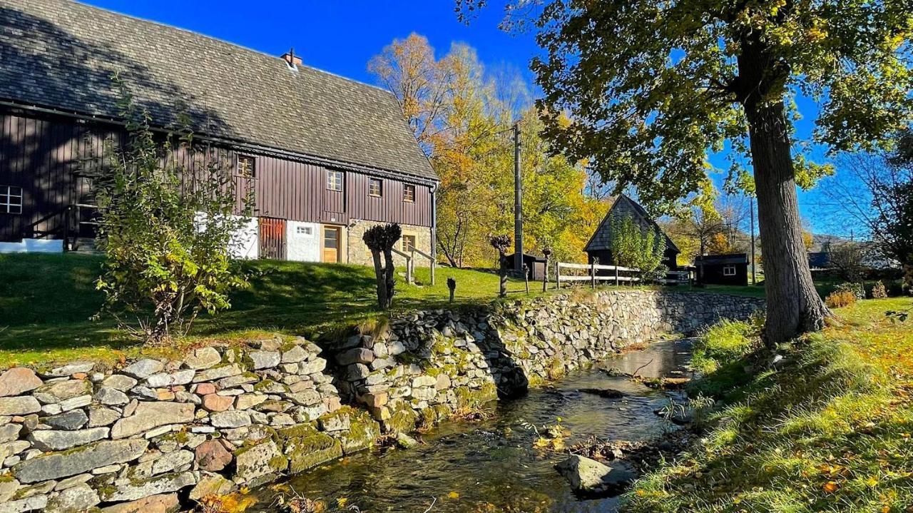 Вилла Wildbachidylle Lichtenberg/Erzgebirge Экстерьер фото