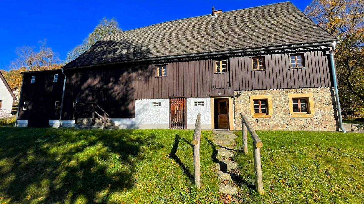 Вилла Wildbachidylle Lichtenberg/Erzgebirge Экстерьер фото